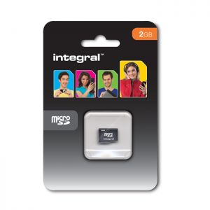 Karta pamięci Integral microSD 2 GB bez adaptera