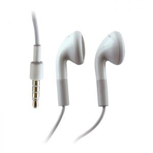Zestaw słuchawkowy Forever do iPhone biały