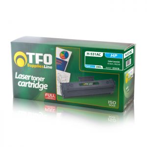 Toner TFO H-531AC (CC531A, Cy) 2.8K, chip