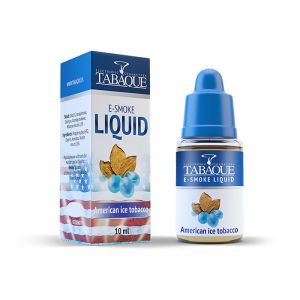 Liquid TABAQUE American Ice Tobacco 0 mg 10 ml