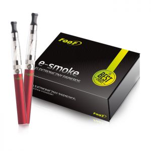 E-papieros FOOF podwójny 1100 mAh box czerwono-biały