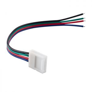 Złącze do taśm RGB z przewodem 20 cm