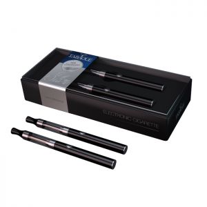 E-papieros TABAQUE Slim podwójny 320 mAh czarny+czarny