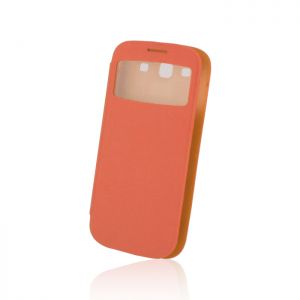 Pokrowiec Smart Flap do Samsung i9300 Galaxy S3 pomarańczowy Blister