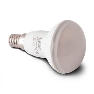 Żarówka LED E14 R50 6W 230V ciepła 3000K, przetwornica RC
