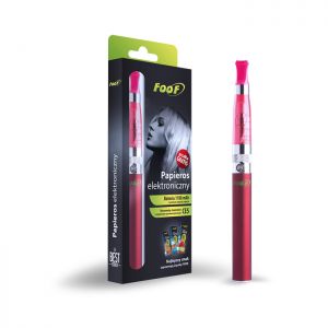 E-papieros FOOF pojedynczy 1100 mAh czerwono-różowy