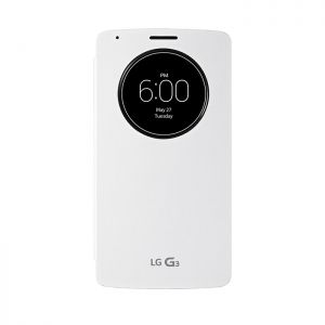 Etui LG QuickCircle CCF-490G AGEUWH do LG G3s białe