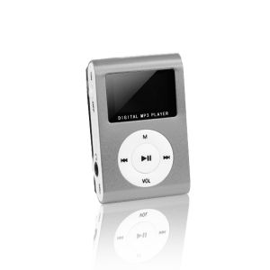 MP3 z LCD + słuchawki SETTY srebrny