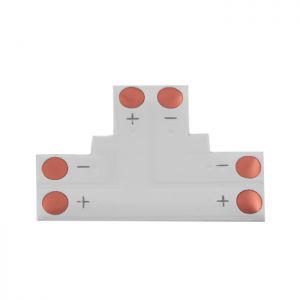 Złącze do taśm LED PCB 10mm 2 PIN typu T