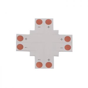 Złącze do taśm LED PCB 8mm 2 PIN typu +
