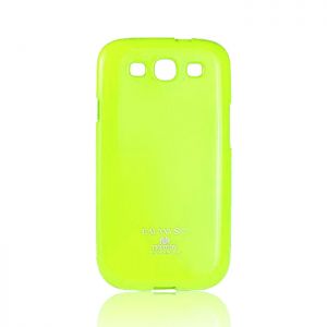 Etui Mercury JellyFluo do Samsung Galaxy S6 Edge Plus limonkowe