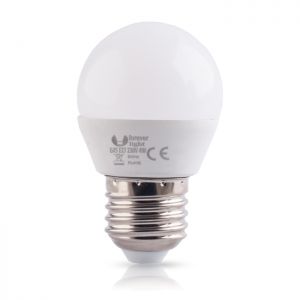 Żarówka LED E27 G45 4W 230V ciepła 3000K