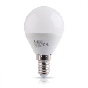 Żarówka LED E14 G45 4W 230V ciepła 3000K