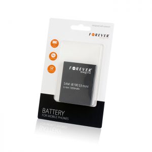 Bateria Forever do Samsung i8190 Galaxy S III mini 1350 mAh Li-Ion HQ