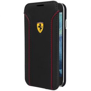 Etui FERRARI BookCase do Samsung S6 G920 FEDA2IFLBKS6BL czarne