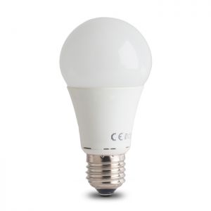 Żarówka LED E27 A60 RGB(3W)+Biały (7W) z pilotem i przetwornicą