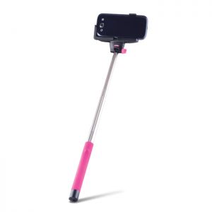 Monopod Bluetooth Forever MP-100 różowy