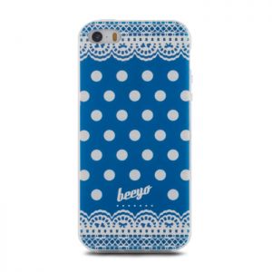 Nakładka Beeyo Spots & Dots do iPhone 5 granatowa