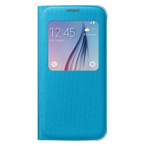Samsung etui S View Cover Galaxy S6 (fabric) niebieski