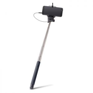 Monopod z kablem audio Forever MP-400 czarny