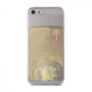 Nakładka Card Pocket do Samsung G360 Core Prime transparentna