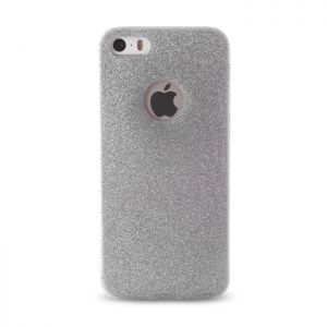 Nakładka Ultra Glitter do iPhone 4/4S srebrna