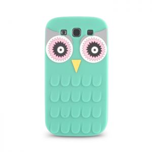 Nakładka Animal 3D Owl do Sony XA miętowa