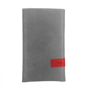 Pokrowiec Slim Up Retro XXXXL (Galaxy Note 2) szaro-czerwony