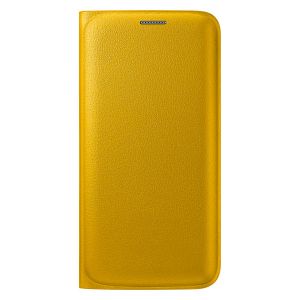 Etui Samsung EF-WG925PY Flip S6 EDGE yellow PU