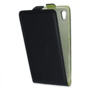 Pokrowiec Sligo Duo do Sony Xperia M4 Aqua czarno-limonkowy