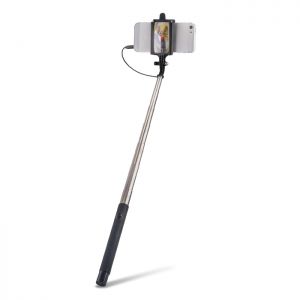 Monopod Forever z lusterkiem i kablem audio MP-410 czarny