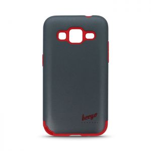 Nakładka Beeyo Synergy do Samsung J1 J100 szaro-czerwona