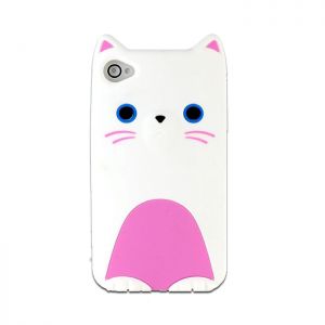 Nakładka Animal 3D Kitty do Samsung Galaxy J3 J320 2016 biała