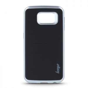 Nakładka Beeyo aMAZEing do Samsung Galaxy S6 G920 srebrna