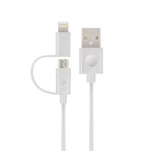 Kabel MFi Forever Lightning + Micro USB