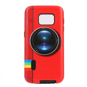 Nakładka Fashion 2w1 Red Camera do Samsung Galaxy S5 G900