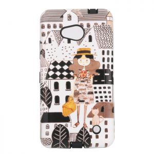 Nakładka Fashion 2w1 Stylish Lady do Microsoft Lumia 640