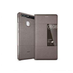 Huawei etui z klapką typu smart do P9 brązowy