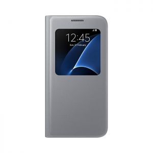 Samsung etui S View Cover Galaxy S7 srebne