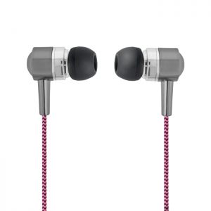 Zestaw słuchawkowy Forever SE-120 różowo-czarny