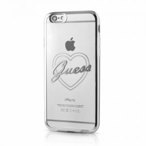 Etui GUESS hard GUHCP7TRHS do iPhone 7 srebrne