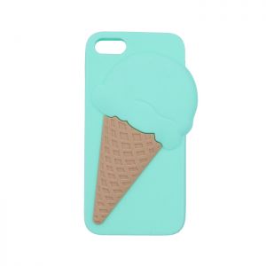 Nakładka Silicon3D Ice cream do iPhone 6/6s miętowa