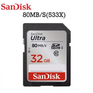SANDISK microSDHC ULTRA 32GB cl.10 UHS I 80MB/s