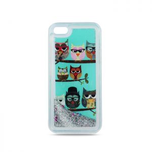 Nakładka Liquid Glitter TPU Owl 4 do Samsung Galaxy Grand Prime G530