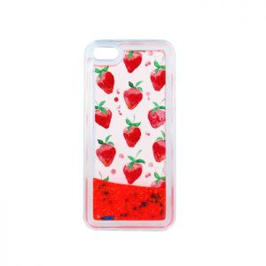 Nakładka Liquid Glitter TPU Strawberry do Samsung Galaxy S6 G920