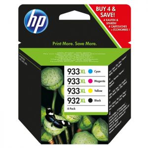 HP Tusze 932XL/933XL Combo Pack do HP Officejet 6100/ 6600/ 6700/ 7110/ 7612
