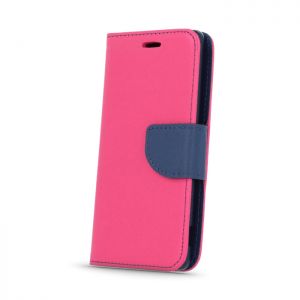 Pokrowiec Smart Fancy do Sony Xperia M4 Aqua różowo-granatowy