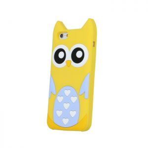 Nakładka Animal 3D Owlet do Huawei P9 Lite żółty