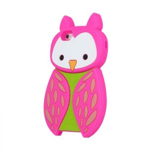 Nakładka Animal 3D Bird do HTC 626 różowa