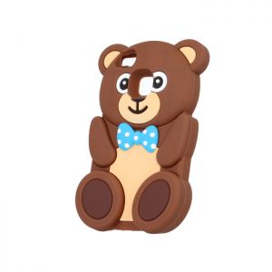 Nakładka Animal 3D Teddy do HTC 530 niebieska